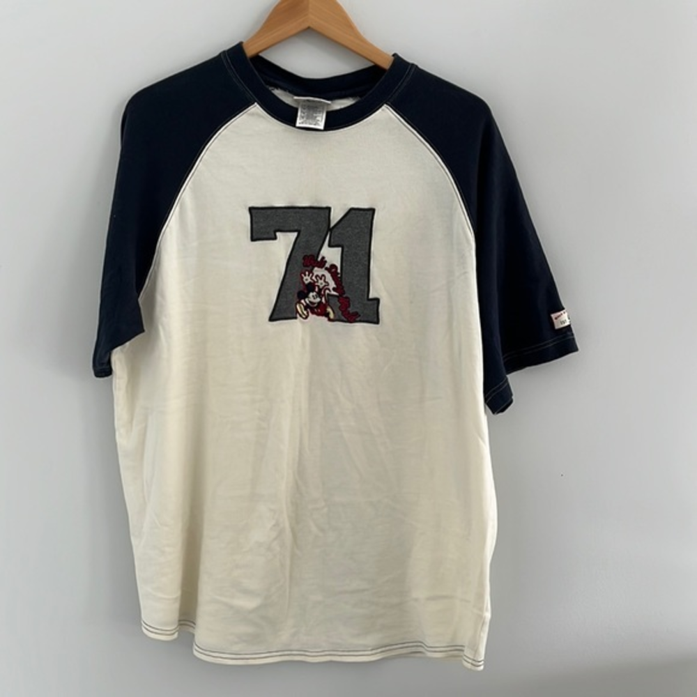 Disney jersey representing 1971 the year Walt Disney world opened
